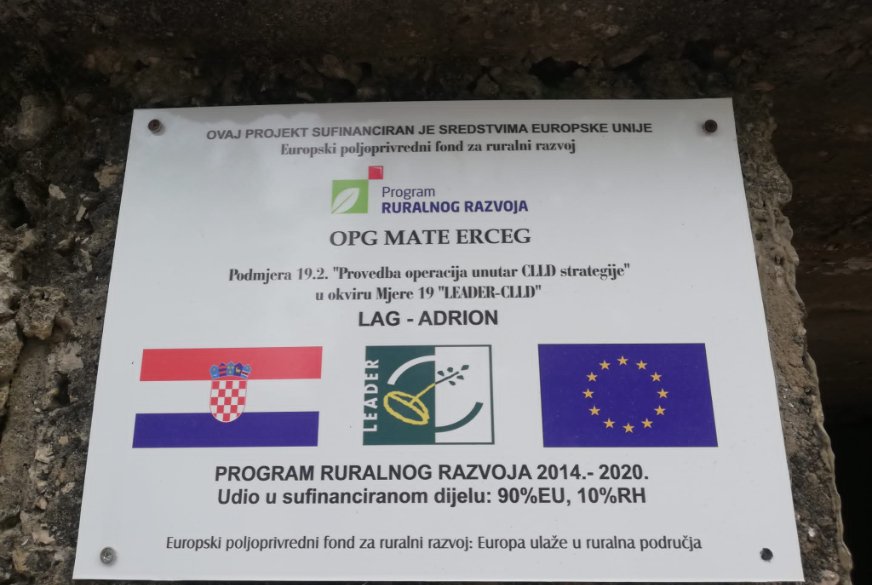 Primjer dobre prakse s 5. LAG ADRION natječaja „Potpora razvoju malih poljoprivrednih gospodarstava“