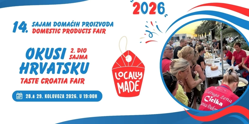 Otvorene prijave za drugi dio 14. sajma “OKUSI HRVATSKU”
